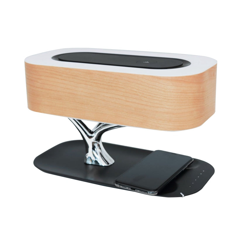 Coraltree Bedside Wireless Charging Lamp Speaker